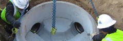 Канализационный колодец в Элисте